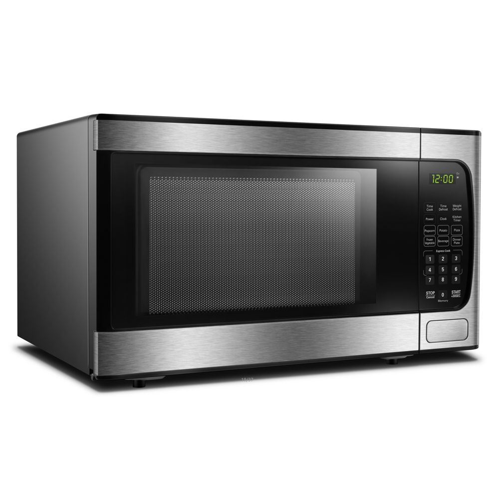 Danby®  Microwave with Touch Pad, 0.9 Cu Ft, 900 Watts, Black and Stainless Steel